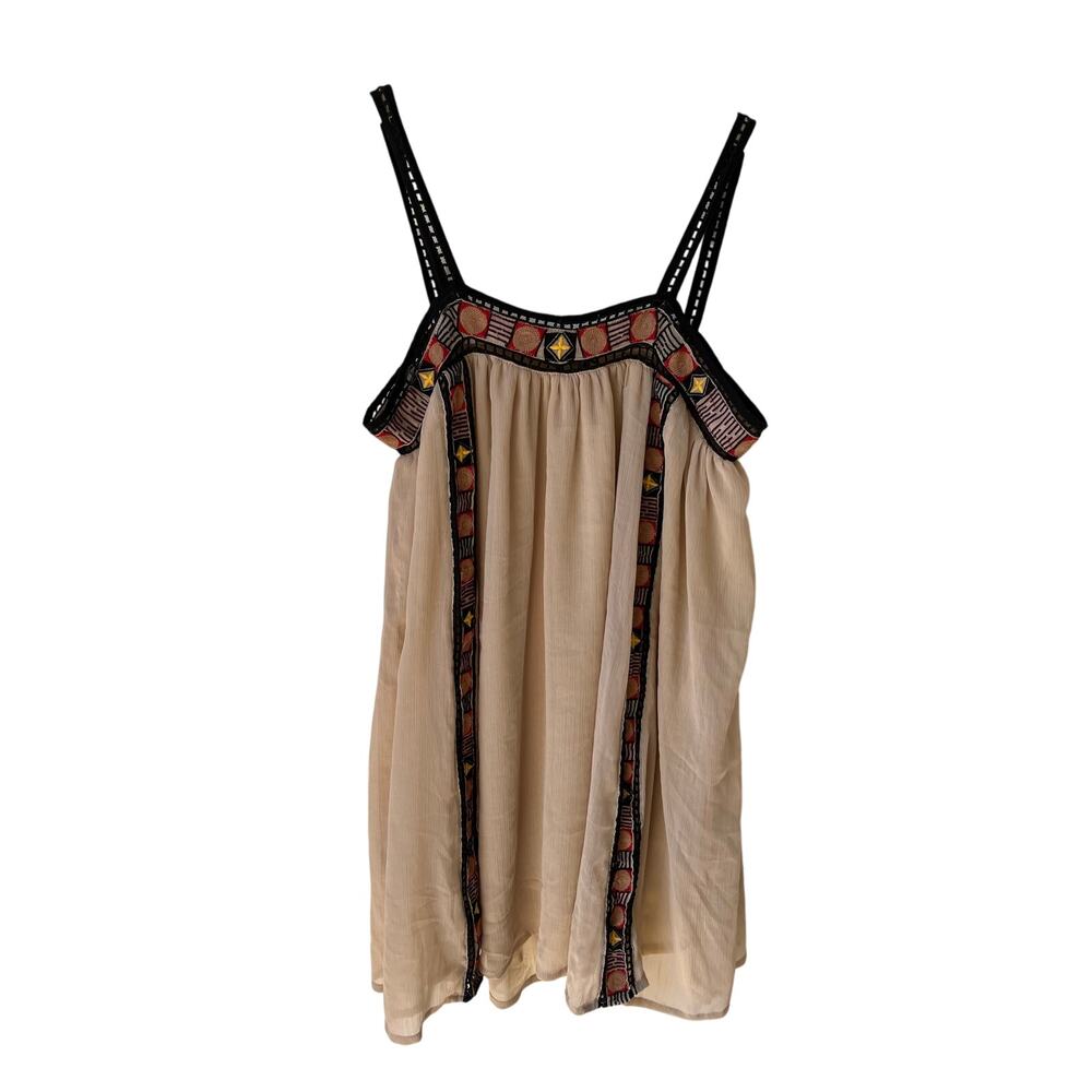 In Luv Embroidered Dress Small
